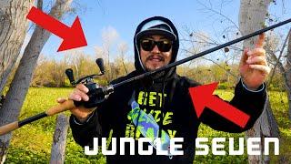 Field Testing The NEW Megabass Destroyer P5 JUNGLE SEVEN!!! Our New Favorite Punch Rod!?