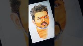 Thalapathy വിജയ് ️ TVK  #drawing #art #pencildrawing #viralvideo #tvkvijay #tvkmanadu #tvk #shorts