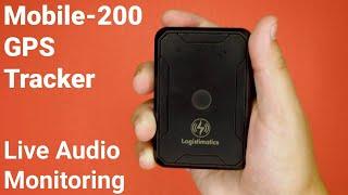 The Logistimatics Mobile-200 GPS Tracker with Live Audio | Track ATVs, 4x4s, Cars, and Boats