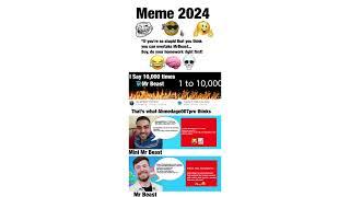 MrBeast& MrBeast2.0=Ahmedago007pro #meme #fun #funny #ahmedago007pro #humor #mrbeast #fypシ