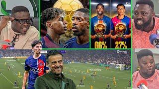 BALON DOR DEBATE SETTLED. DEMBELE AND LAMINE HAVE 4 KEY....PSG VS INTER TACTICAL ANALYSIS AND OTHE