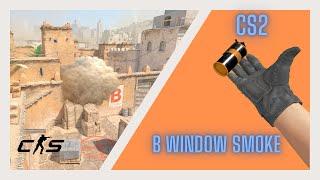 *INSANE* DUST 2 B WINDOW SMOKE [CS2]