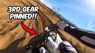 I DESTROYED These Corners!  (450cc WIDE OPEN)