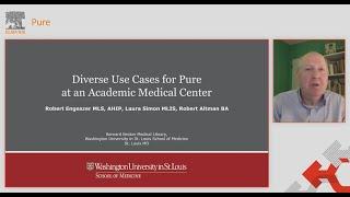 Diverse Use Cases for Pure at an Academic Medical Center | #PRCN2020