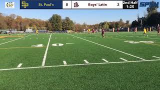 Boys’ Latin vs SP MS Blue Soccer