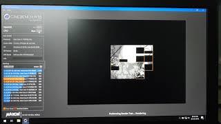 Intel i7 7700HQ - Cinebench R15