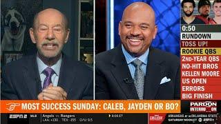 Pardon The Interruption | Most success Sunday: Caleb Williams, Jayden Daniels or Bo nix? - Wilbon