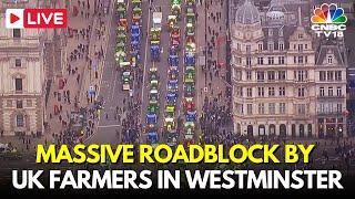 UK LIVE: UK Farmers’ Protest | UK Farmers Chant ‘No Farmers, No Food’ in Westminster, London | N18G