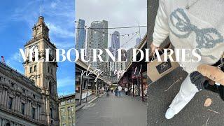 Melbourne Diaries | first week in melb as an international student ️˚ ༘ ೀ⋆｡