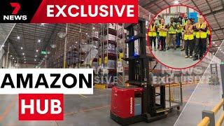 Amazon Australia opens new fulfilment centre in Western Sydney | 7NEWS