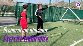 Exercice football - Endurance sans ballon