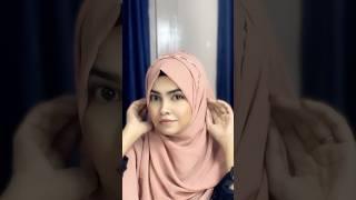 Hijab tutorial with headpiece | hijab style with tiara | new hijab tutorial #shorts