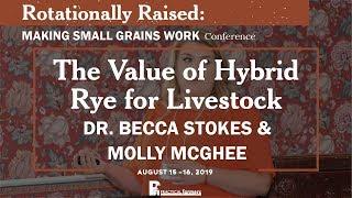 The Value of Hybrid Rye for Livestock - Dr. Becca Stokes & Molly McGhee