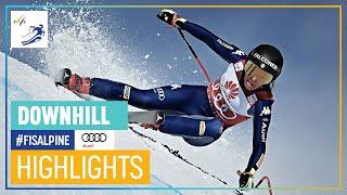 Goggia wins third straight Downhill | Women's Downhill | Crans Montana | FIS Alpine