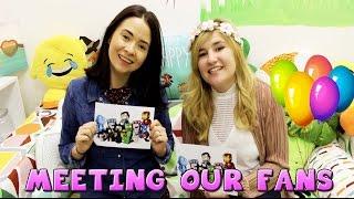 Kelly & Carly Vlogs : MEETING OUR FANS IN THE LITTLE CUB HQ!