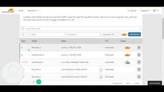 Disabling Cloudflare Proxy