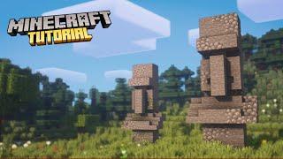 Minecraft | How to build a Villager Statue | Tutorial