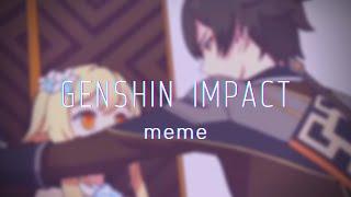 бедный дед Чжун Ли - Genshin Impact meme