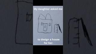 From Crayon to Creation: A Pink House for My Daughter