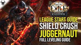 SHIELD CRUSH! League Starter Act 1 to 10 Leveling Guide | PoE 3.25 (HUGE BUFFS!)