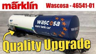 A Step UP in Quality! Marklin EURO TANK CAR "Wascosa" Model Railway Review | Märklin 46541-01