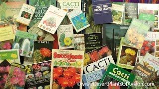 My Cacti & Succulent Plant Book Collection