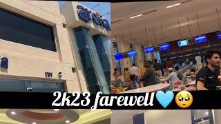 A day at arena | 1st year farewell | Short vlog |🩵