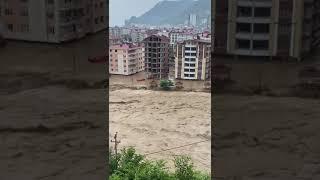 Intense Flooding Affects Northeastern Turkish Provinces