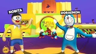 DORAEMON And NOBITA Trapped In Video Game In HFF !!!