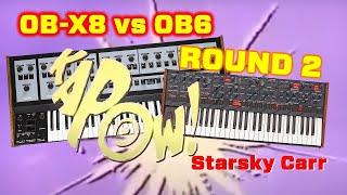 Oberheim OB-X8 vs OB6 // REMATCH // THAT sound again!!