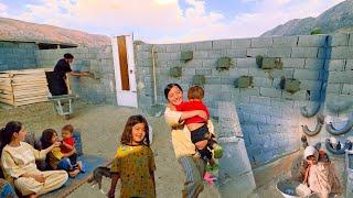 Making an instrument with Ebrahim and Soghari | Masoud Ainaz and Tianaz's daughters' party