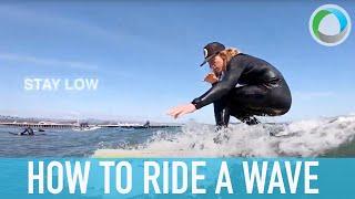 How to Ride a Wave | Simple Tips for Beginners Surfers