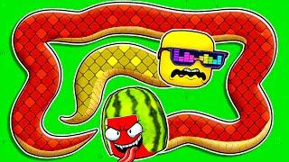 Become a SNAKE.. TO EAT SNAKES