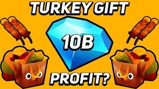 I SPENT $10,000,000,000 GEMS ON TURKEY GIFTS....