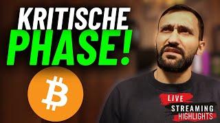 Bitcoin: Ein kritischer Bereich!