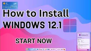 windows 12 installation step by step | how to install windows 12 | Windows 12 install kaise kare |