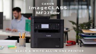 Canon imageCLASS MF275dw: Black & White Multifunction Laser Printer