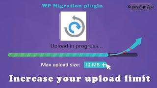 WordPress: Increase Upload Limit for All-in-One WP Migration Plugin and WordPress using Yoast Plugin