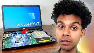 Upgrading my 12 years old laptop CPU i3 to i7 !!