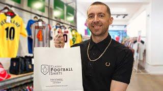 Miles Kane Goes Shopping For RETRO Football Shirts - Shirt Shopping