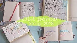 Mein Bullet Journal Setup für 2018