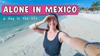 Living alone in Playa del Carmen, Mexico ft. Geovanny 