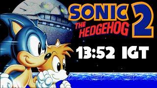 Sonic the Hedgehog 2 - Sonic speedrun in 13:52 IGT