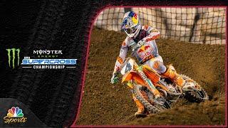 Chase Sexton 'emphatic' in Supercross season opener as Jett Lawrence struggles | Motorsports on NBC