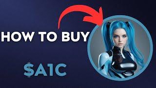 How To BUY $A1C - SALLY TOKEN CRYPTO COIN IN 60 SECONDS