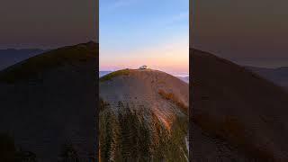 "Drone Tour of Croagh Patrick's Summit Chapel – Ireland's Majestic Peak