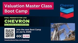 Valuation of Chevron - Valuation Master Class Boot Camp