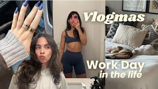 Vlogmas Day 10 ️ work day in my life, hitting 10k subs, make dinner with me!