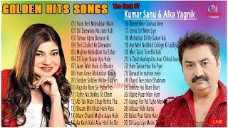 Kumar Sanu & Alka Yagnik Best Hindi Songs | 90's Evergreen Romantic Songs #90severgreen #bollywood