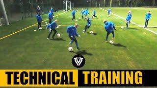 Technical Training | U12 KAA Gent | 4 exercises | Football Training | Thomas Vlaminck